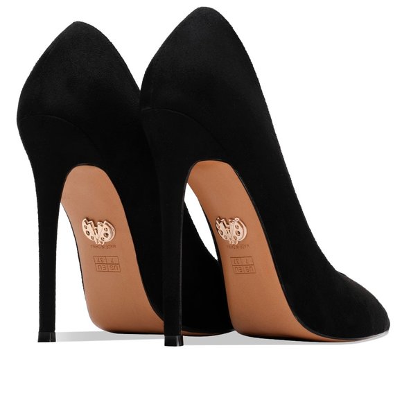 Petit Cadeau Leona - Classic and Sexy Slip on Pumps with 5" High Heels. NEW! - Picture 4 of 8